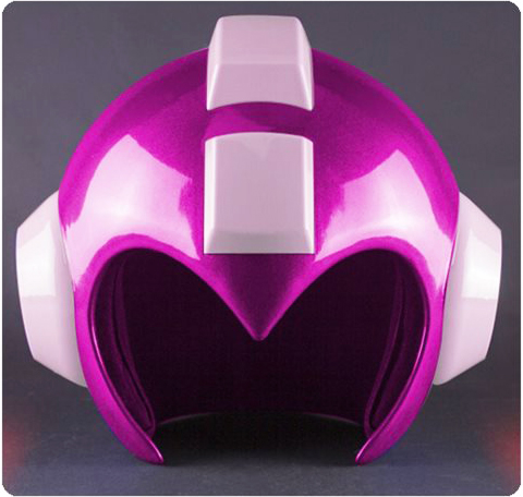 Mega Man Wearable Helmet Replica - Quick Boomerang Pink