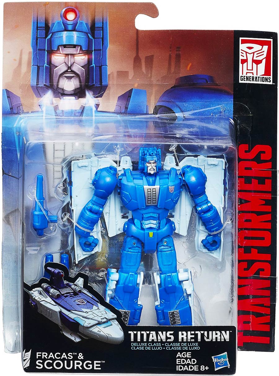 Transformers Generations Titans Return Deluxe Action Figure Assortment 201601 - Scourge