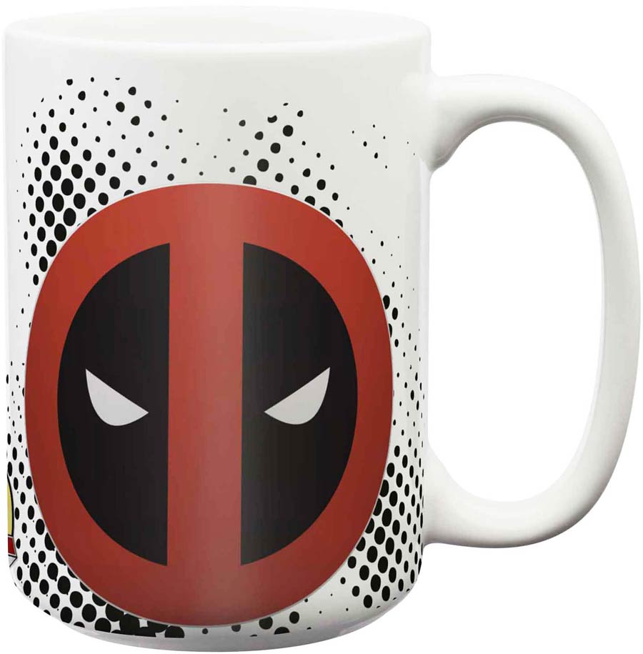 Deadpool Ceramic Large Can Mug