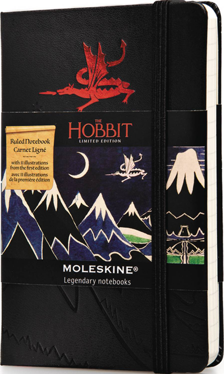 Moleskine Hobbit Limited Edition Black Pocket-Ruled Notebook