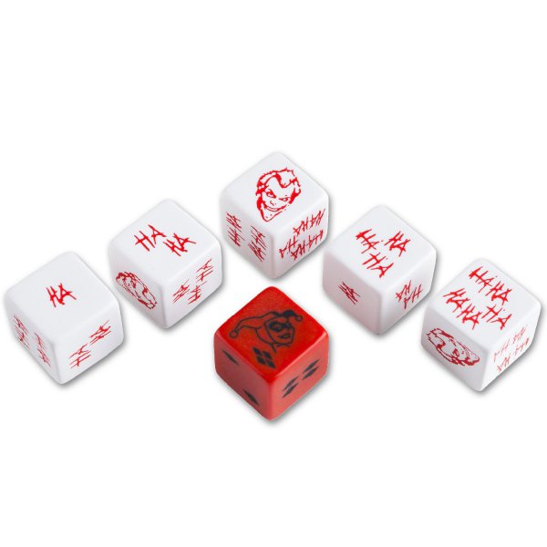 Batman Miniature Game D6 Joker Dice Set (6)