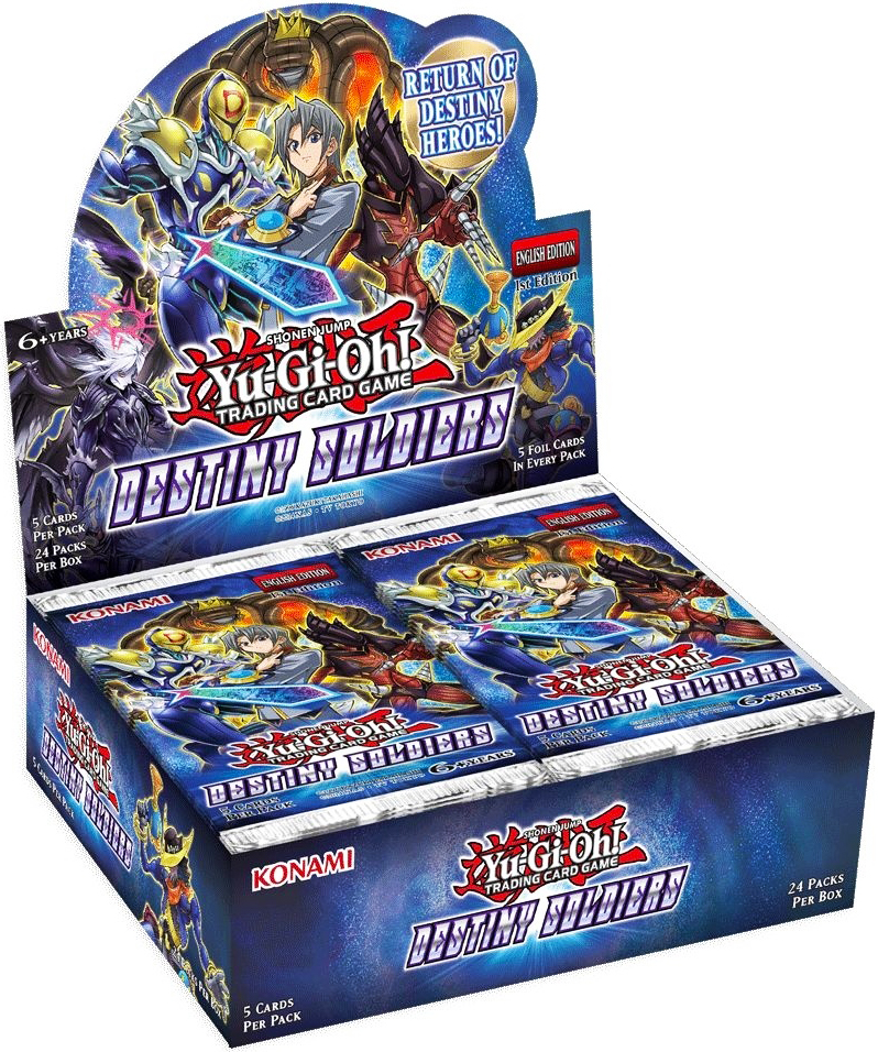 Yu-Gi-Oh TCG Destiny Soldiers Booster Display Of 24 Packs
