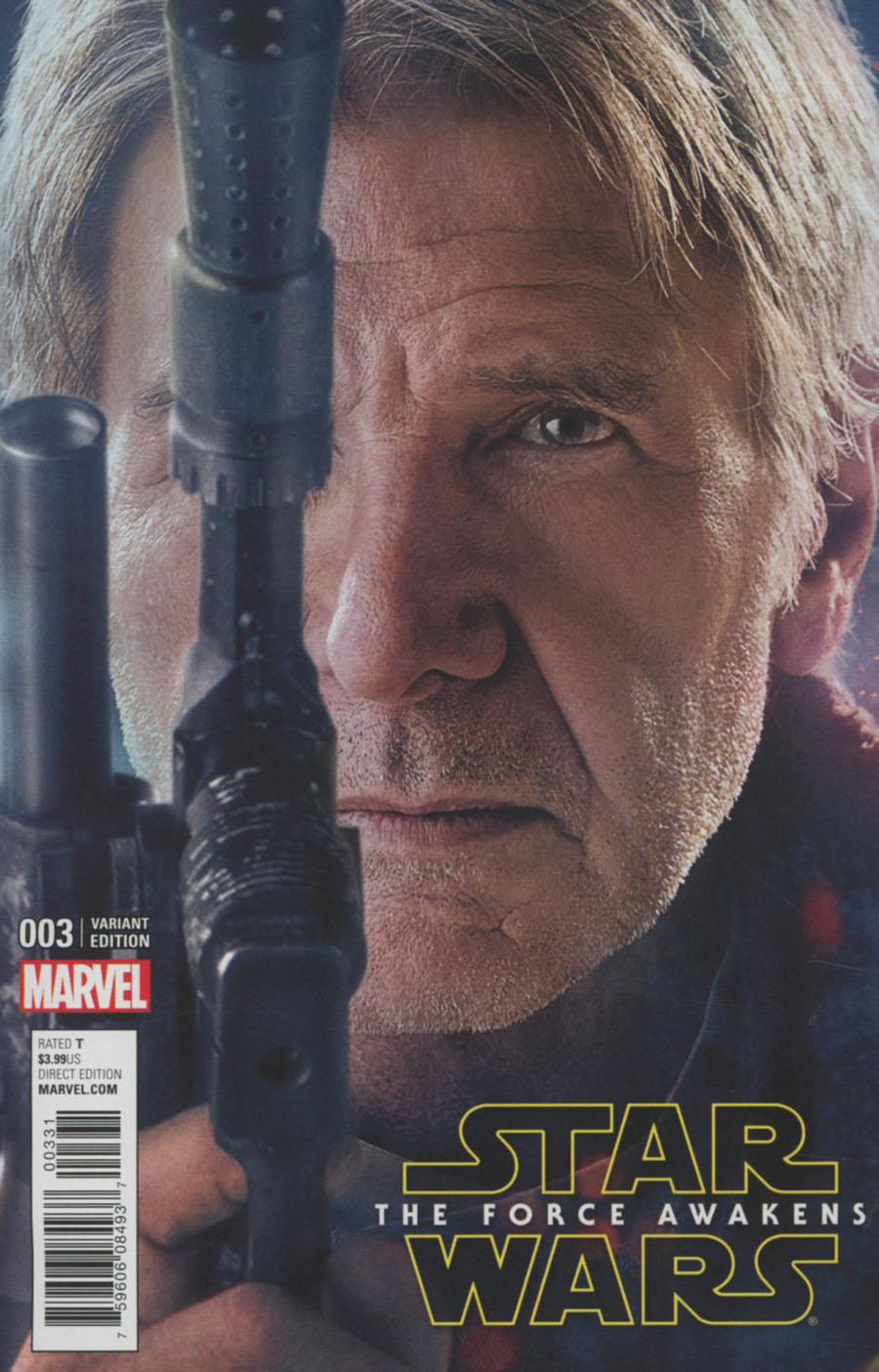 Star Wars Episode VII The Force Awakens Adaptation #3 Cover B Incentive Movie Variant Cover
