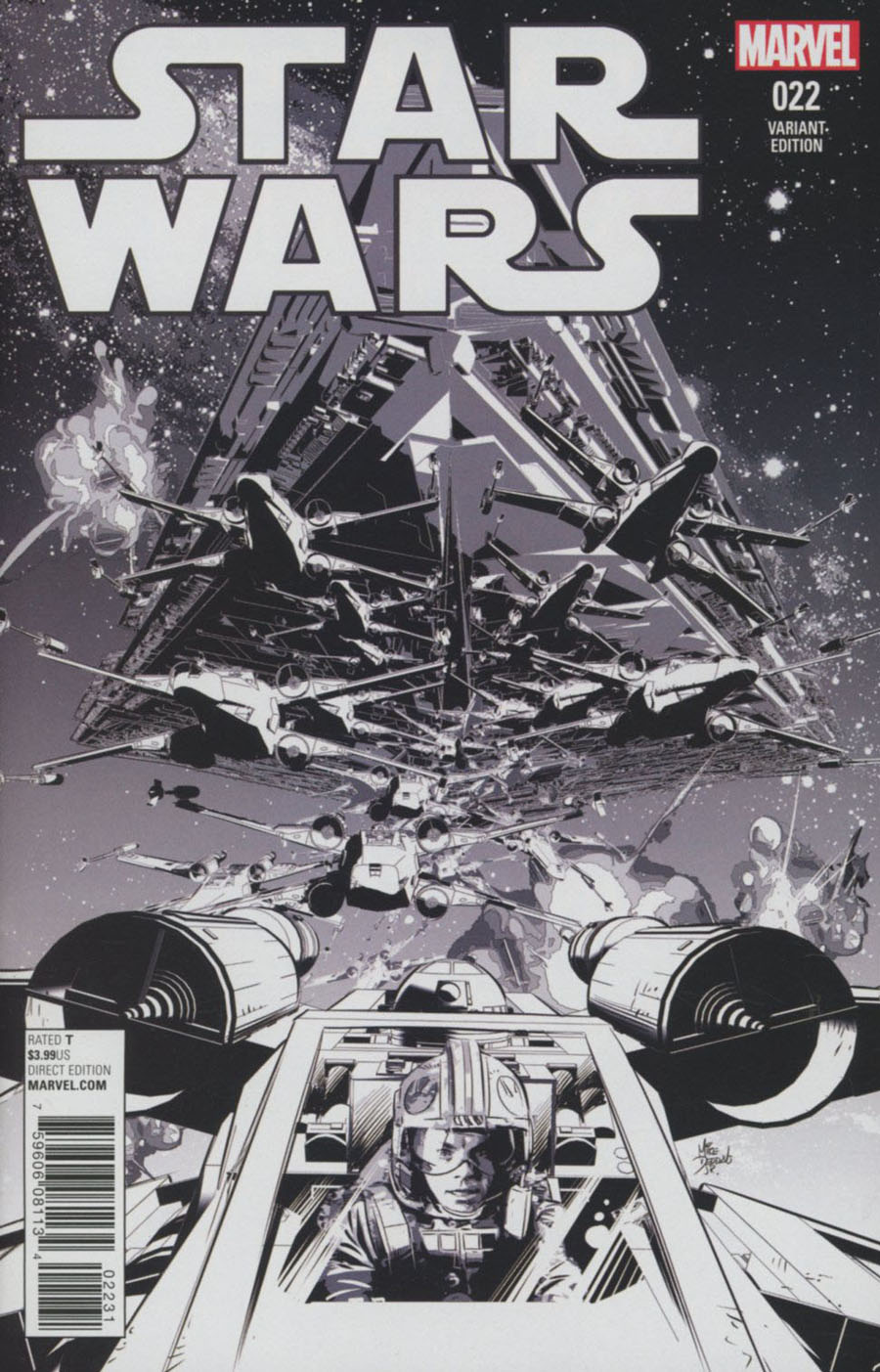 Star Wars Vol 4 #22 Cover C Incentive Mike Deodato Jr Sketch Cover