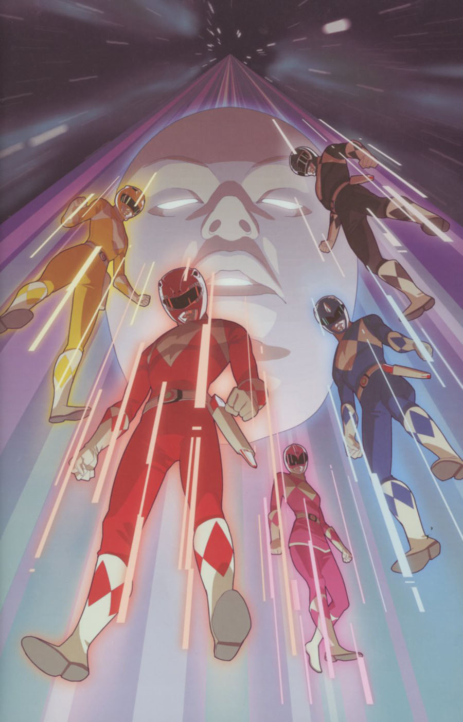 Mighty Morphin Power Rangers 2016 Annual #1 Cover B Incentive Richard Chang Virgin Variant Cover
