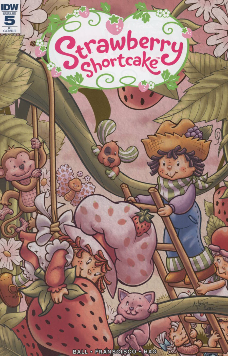 Strawberry Shortcake Vol 3 #5 Cover D Incentive Nico Pena Variant Cover