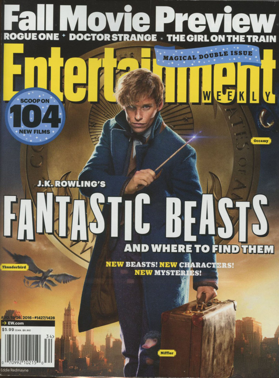 Entertainment Weekly #1427 / 1428 August 19 / 26 2016 Fall Movie Preview