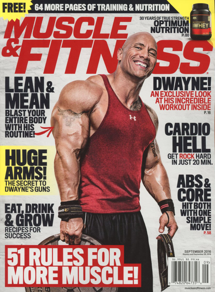 Muscle & Fitness Magazine Vol 77 #8 September 2016