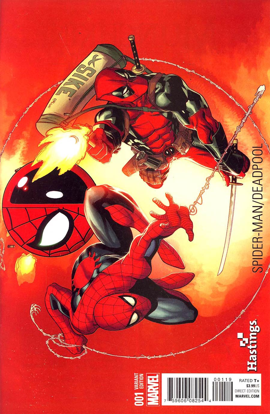 Spider-Man Deadpool #1 Cover S Hastings Variant Cover