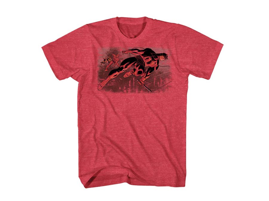 Daredevil Toggle Red T-Shirt Large