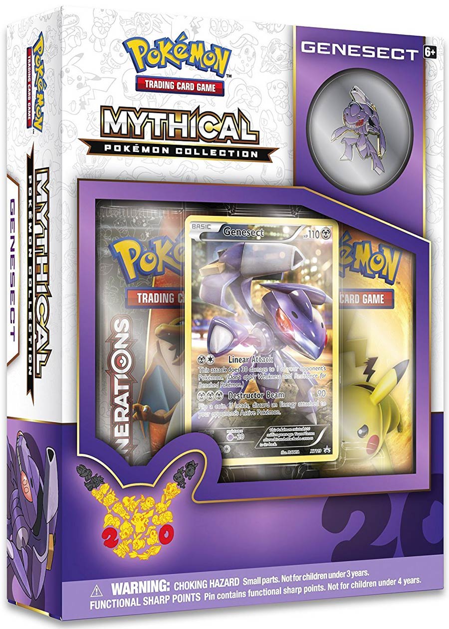 Pokemon TCG Mythical Genesect Collection Box