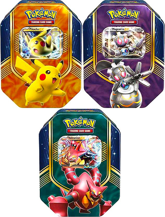Pokemon TCG Battle Heart Tin Box