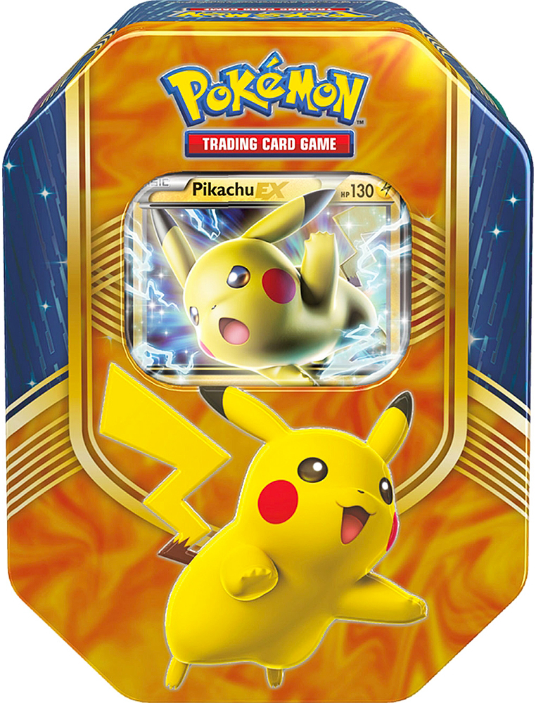 Pokemon TCG Battle Heart Tin - Pikachu EX