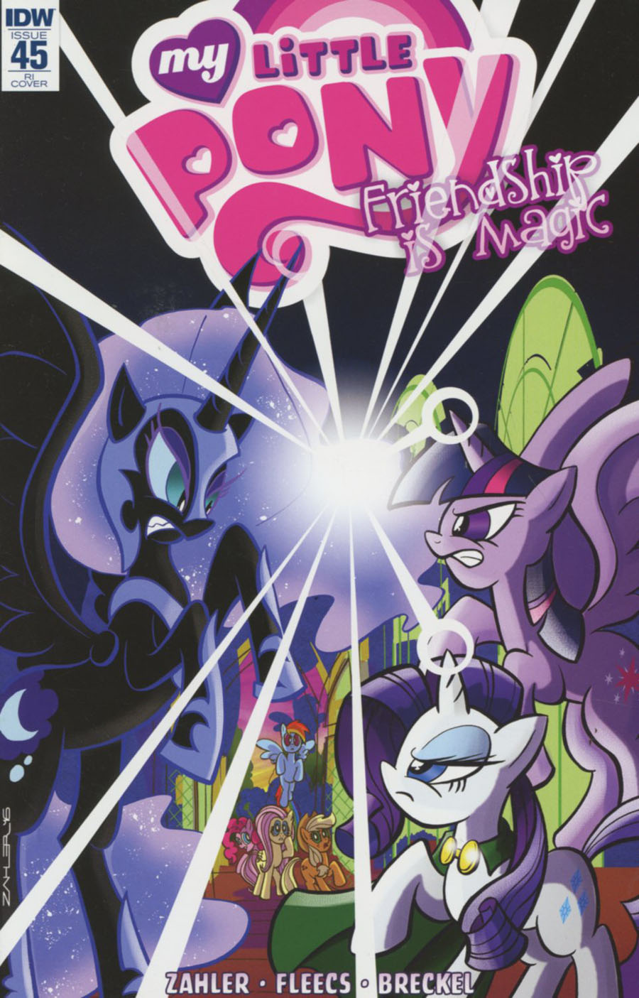 My Little Pony Friendship Is Magic #45 Cover C Incentive Thom Zahler Variant Cover