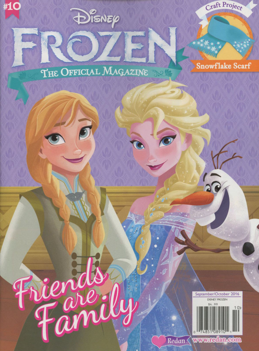 Disney Frozen The Official Magazine September / October 2016