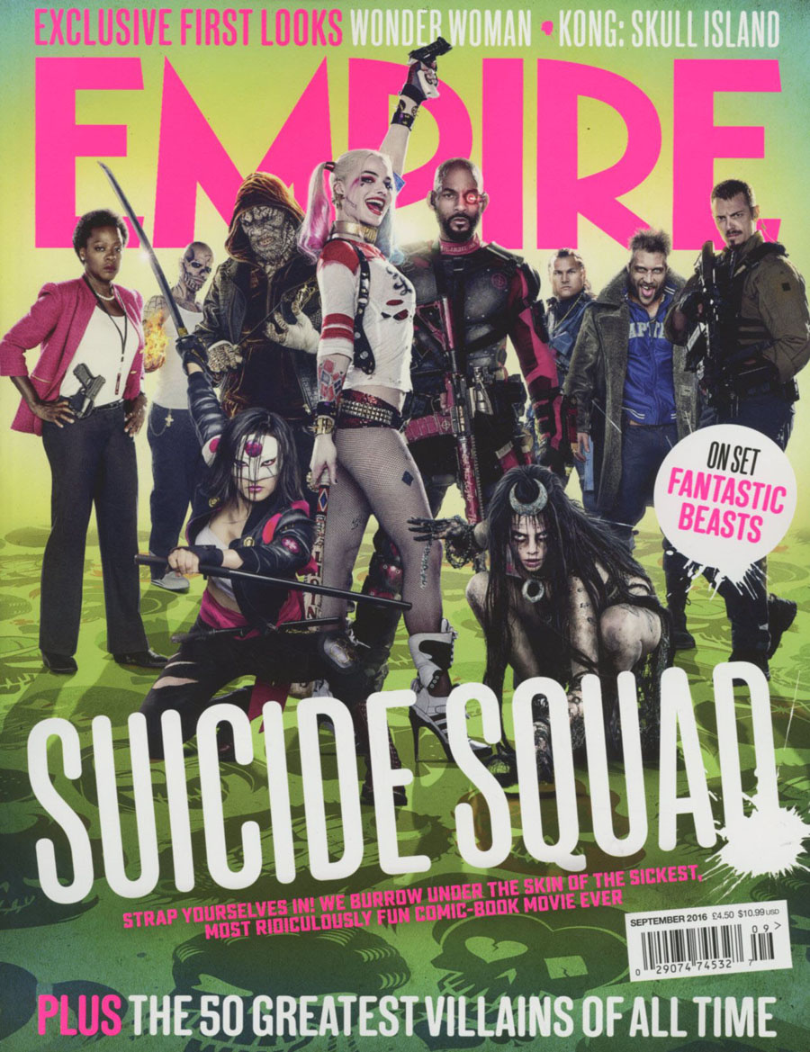 Empire UK #327 September 2016 (Filled Randomly With 1 Of 2 Covers)