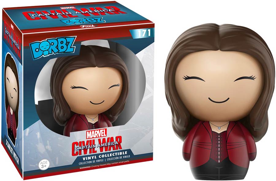 Dorbz 171 Captain America Civil War Scarlet Witch Vinyl Figure