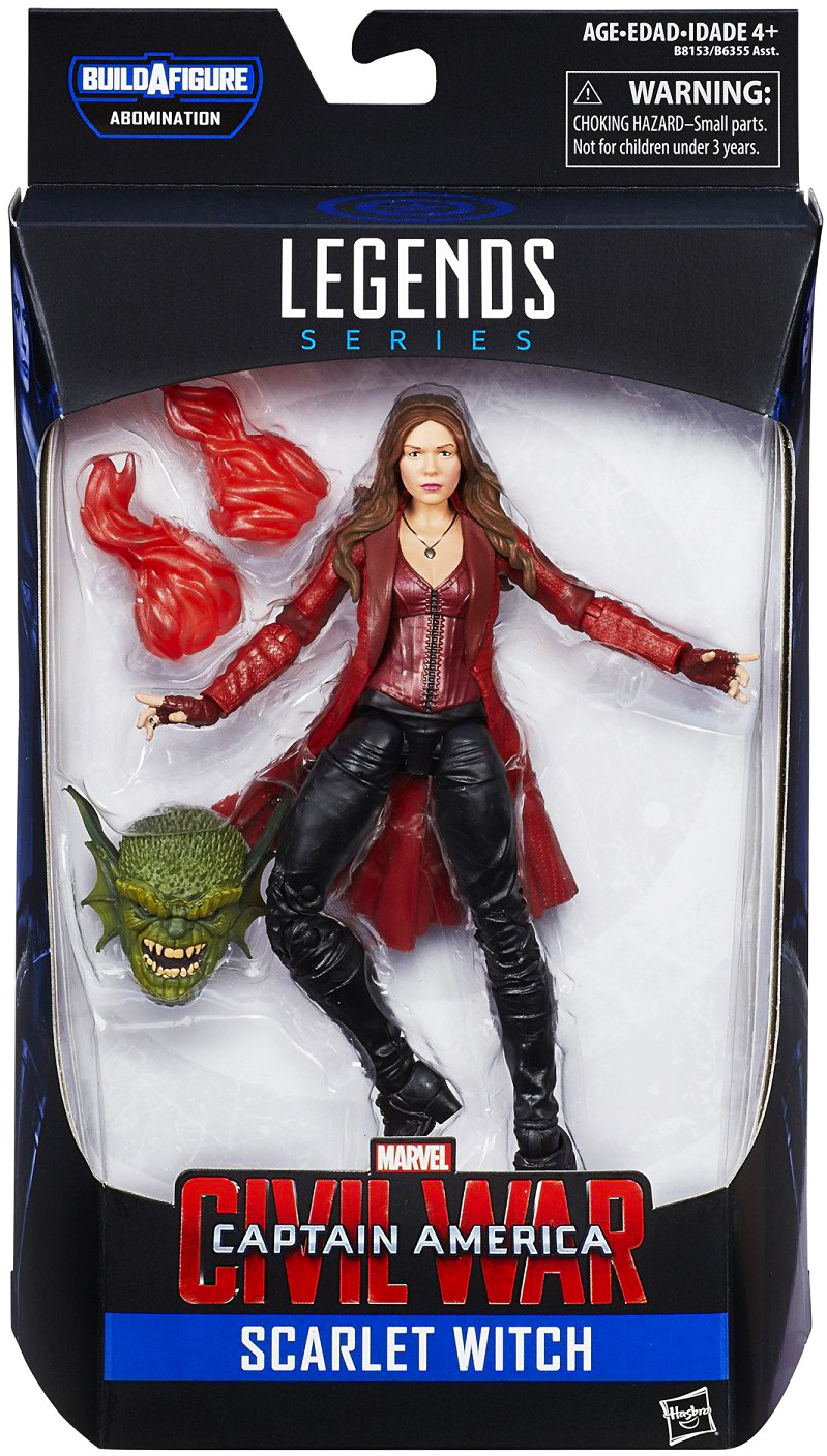 Captain America Civil War 6-Inch Legends Action Figure Assortment 201603 - Scarlet Witch