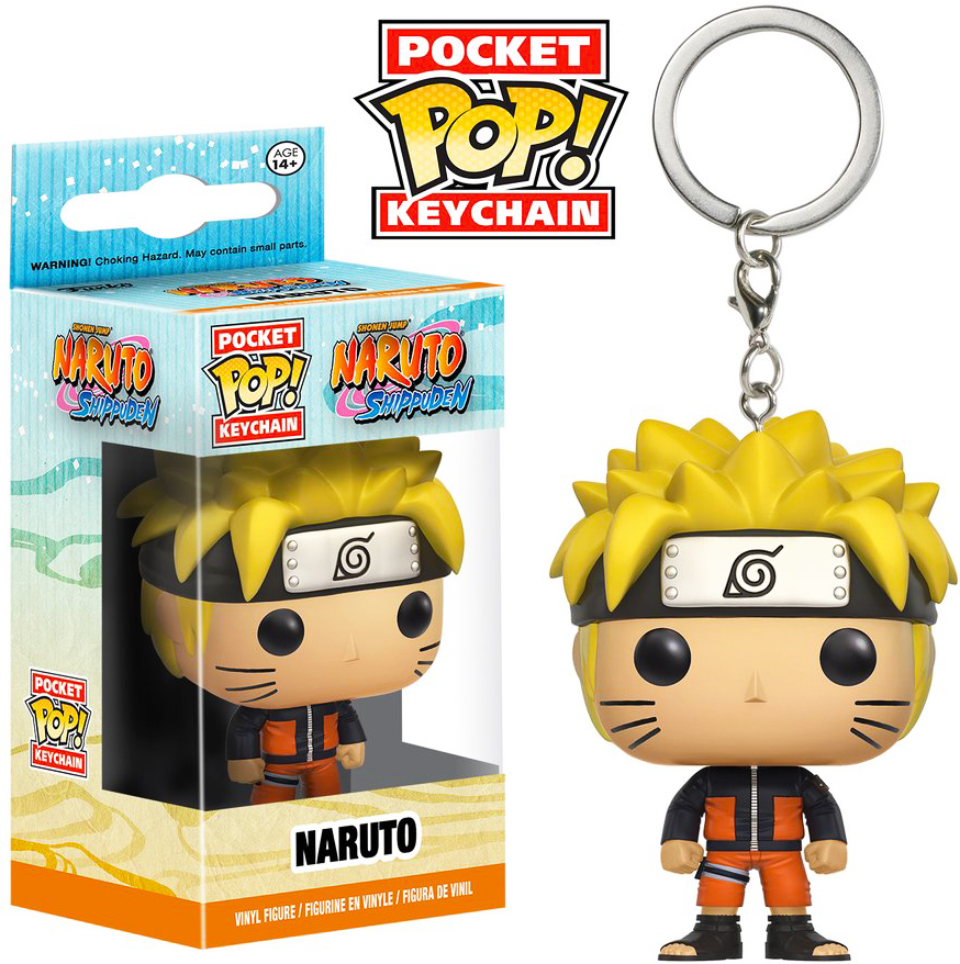 POP Naruto Vinyl Figure Pocket Keychain