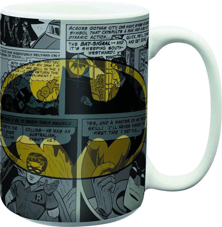 Batman Ceramic Large Can Mug