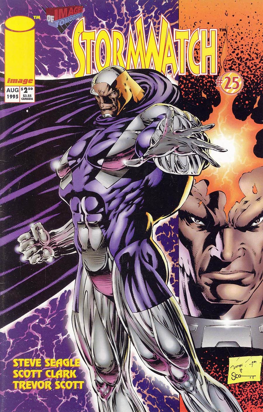 Stormwatch #25 Cover B 2nd Ptg