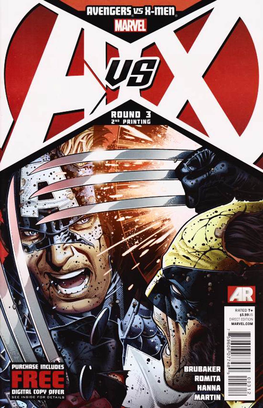 Avengers vs X-Men #3 Cover G 2nd Ptg