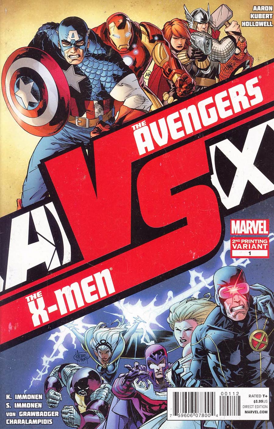 AVX VS #1 Cover D 2nd Ptg