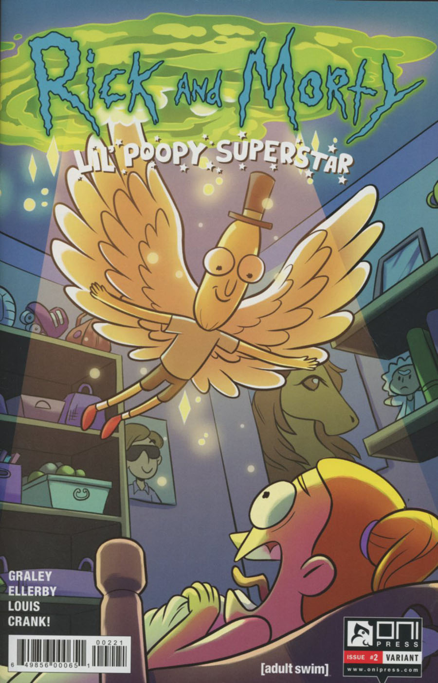 Rick And Morty Lil Poopy Superstar #2 Cover B Variant Kate Farina Cover