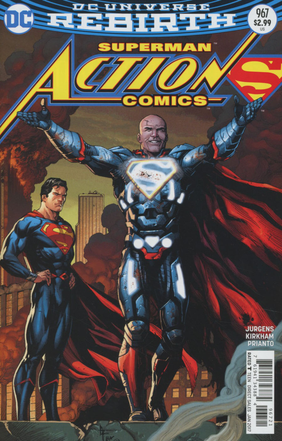 Action Comics Vol 2 #967 Cover B Variant Gary Frank Cover