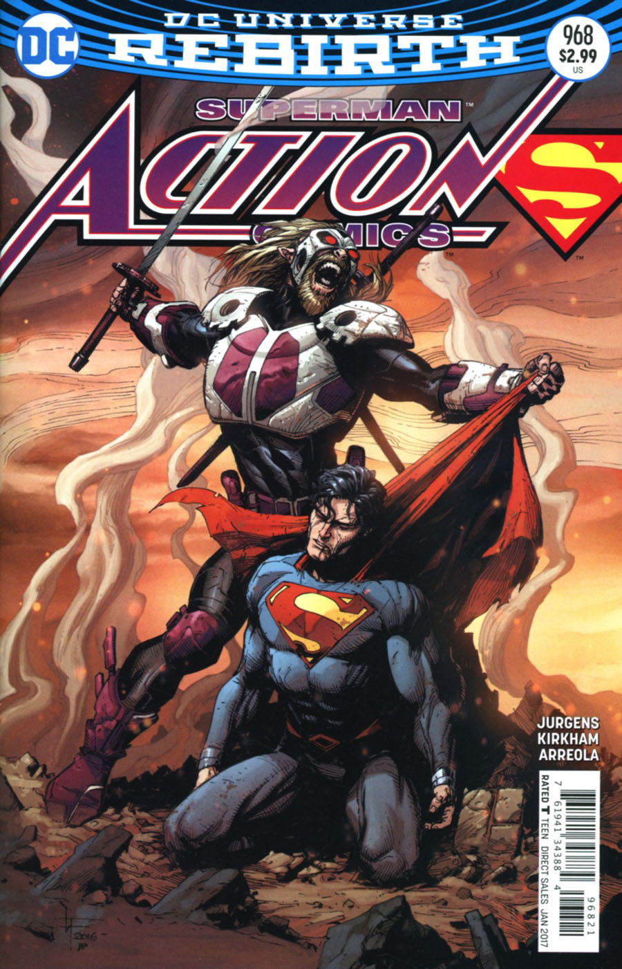 Action Comics Vol 2 #968 Cover B Variant Gary Frank Cover