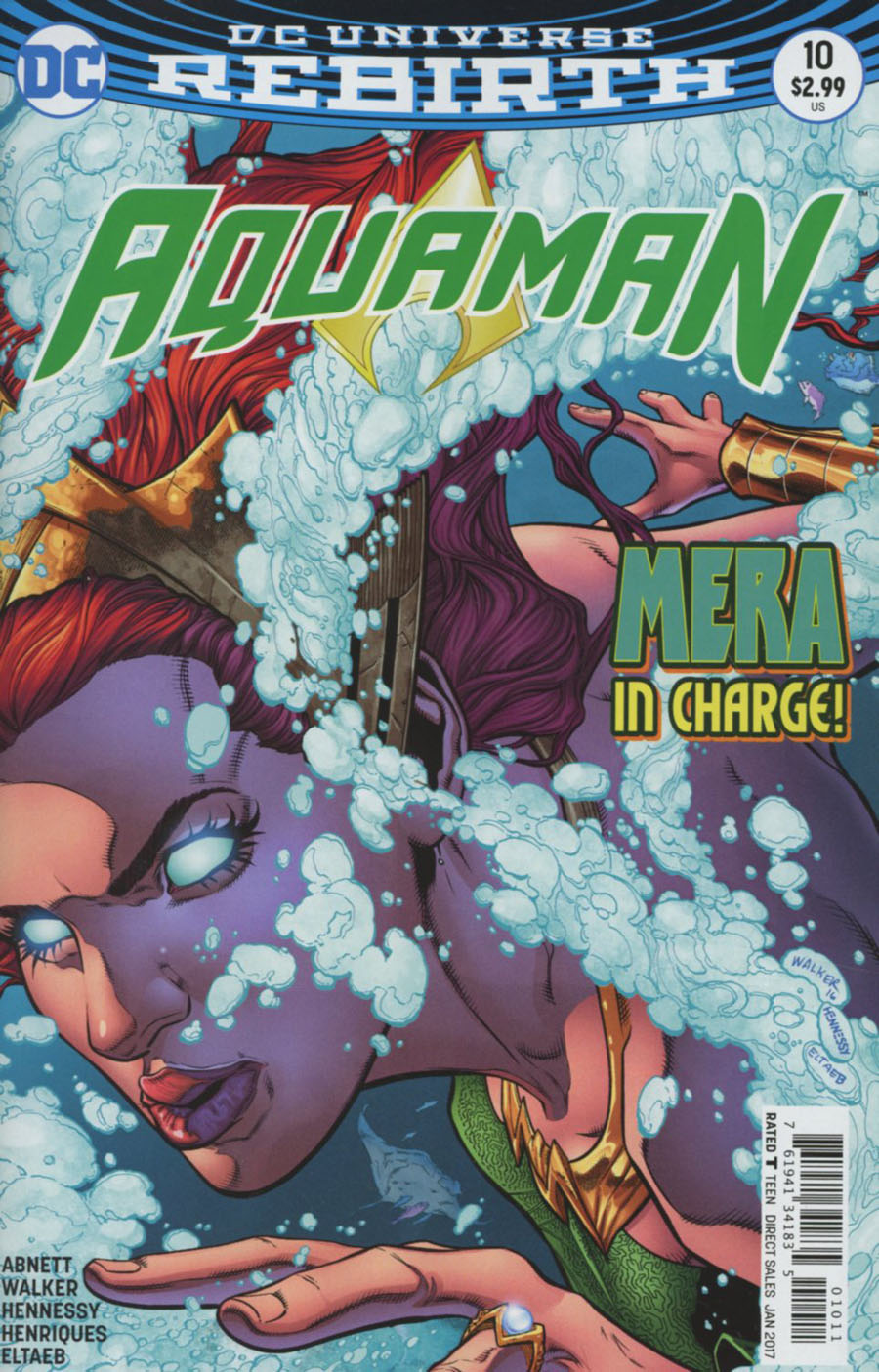 Aquaman Vol 6 #10 Cover A Regular Brad Walker & Andrew Hennessey Cover