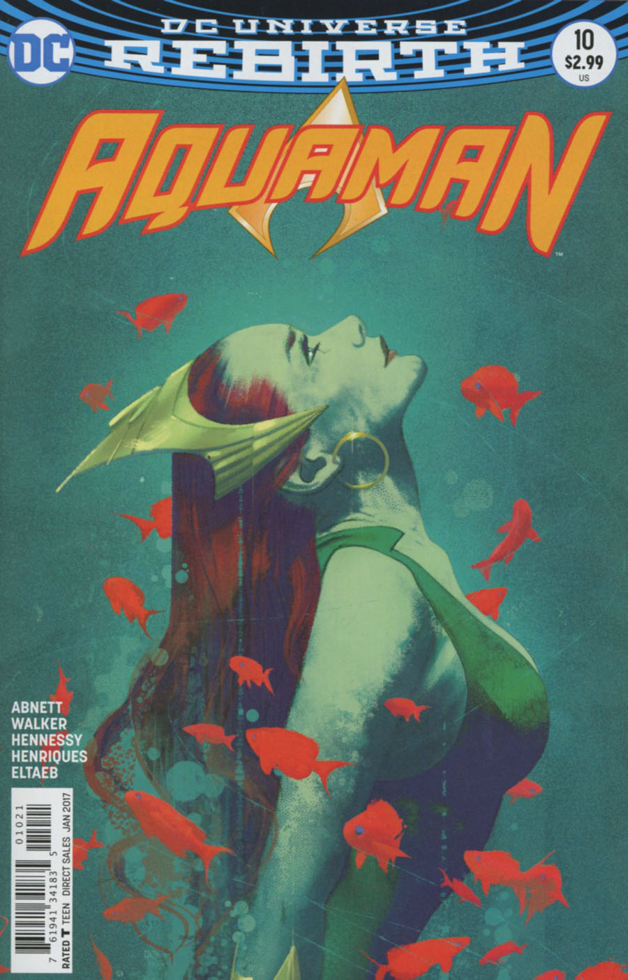 Aquaman Vol 6 #10 Cover B Variant Joshua Middleton Cover