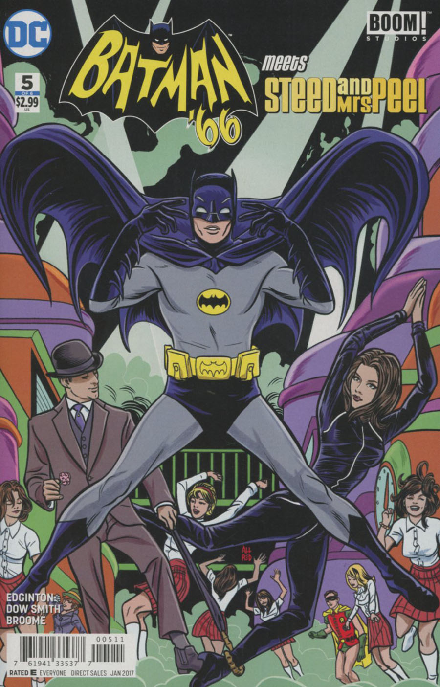 Batman 66 Meets Steed And Mrs Peel #5