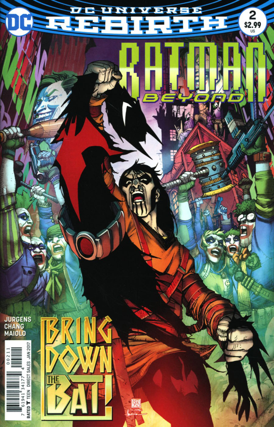 Batman Beyond Vol 6 #2 Cover A Regular Bernard Chang Cover