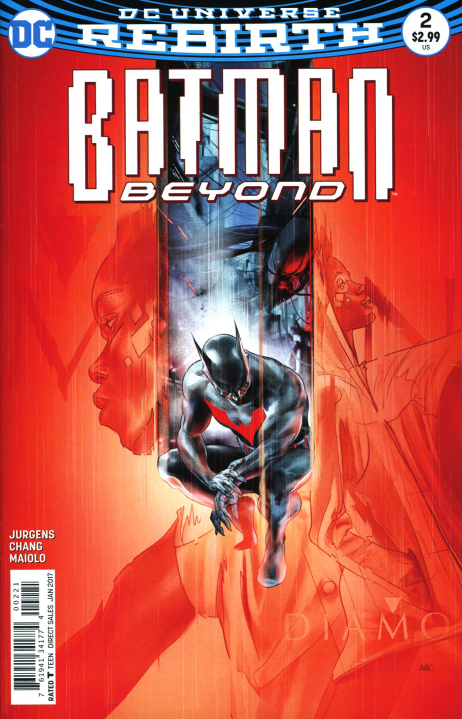 Batman Beyond Vol 6 #2 Cover B Variant Martin Ansin Cover