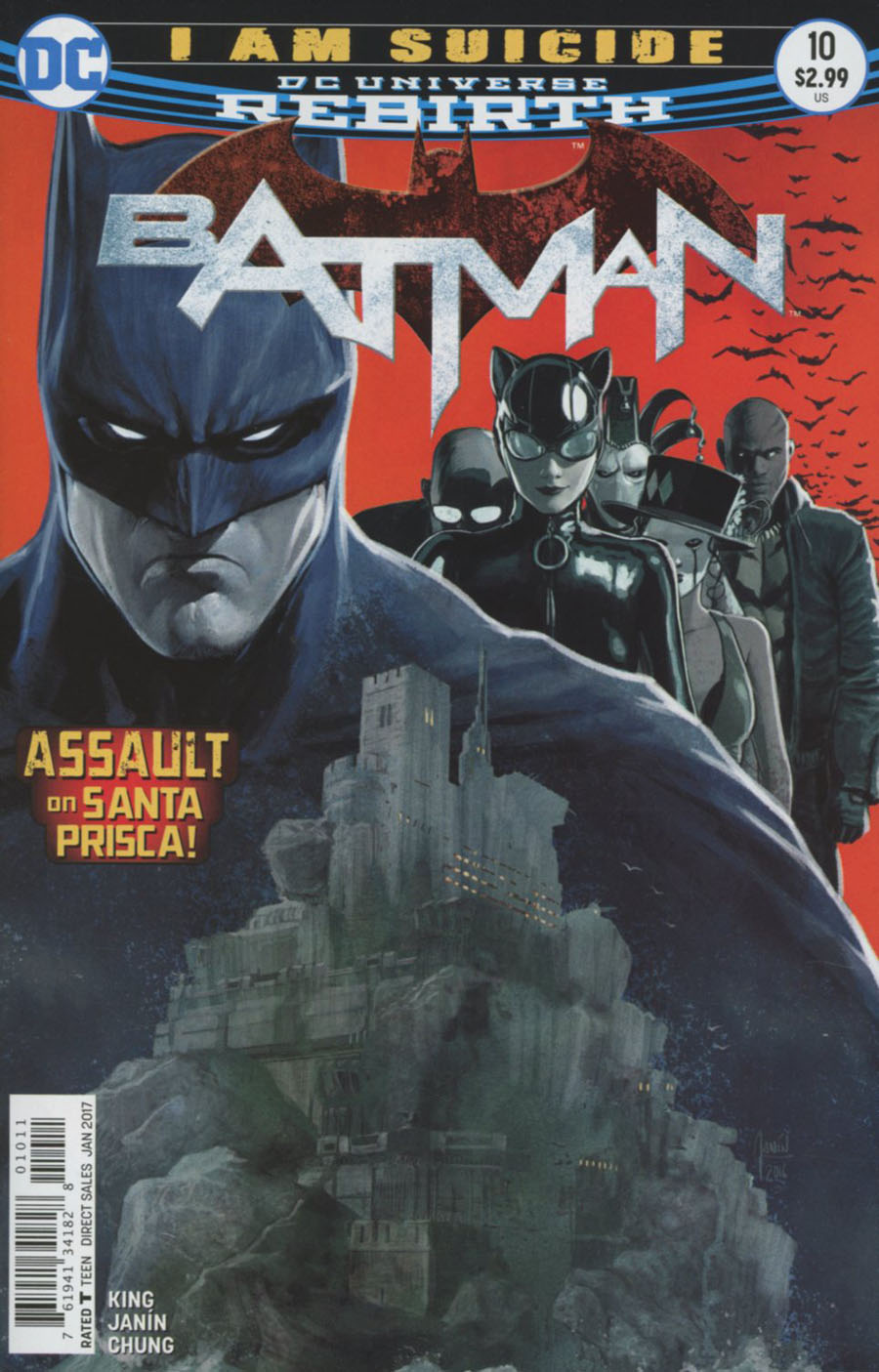Batman Vol 3 #10 Cover A Regular Mikel Janin Cover