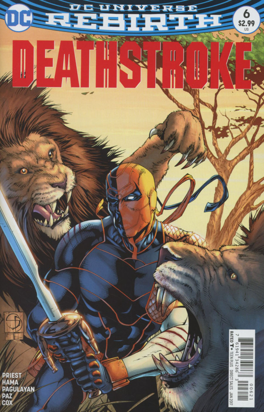 Deathstroke Vol 4 #6 Cover B Variant Shane Davis Cover