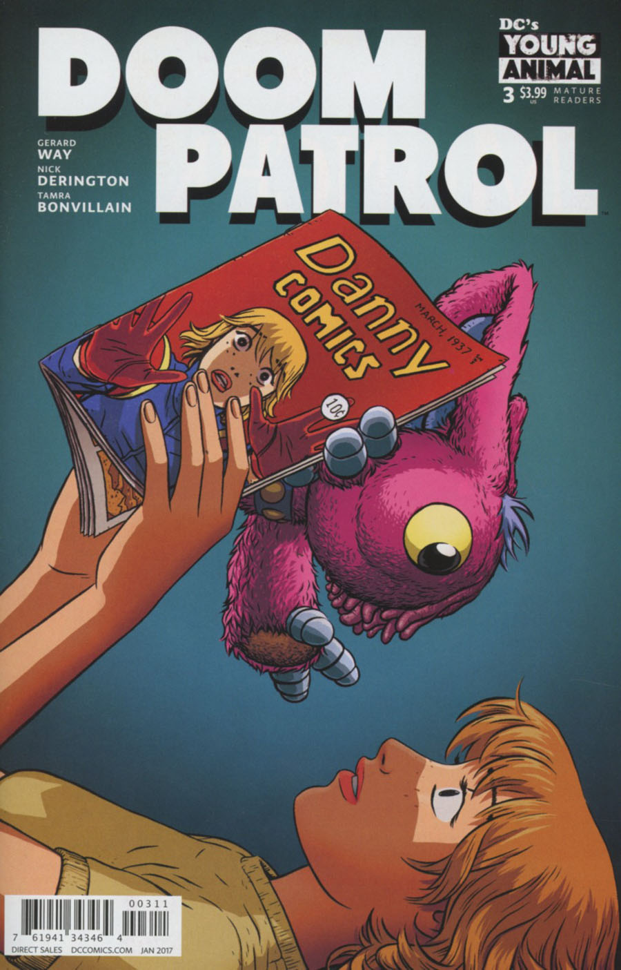 Doom Patrol Vol 6 #3 Cover A Regular Nick Derington Cover