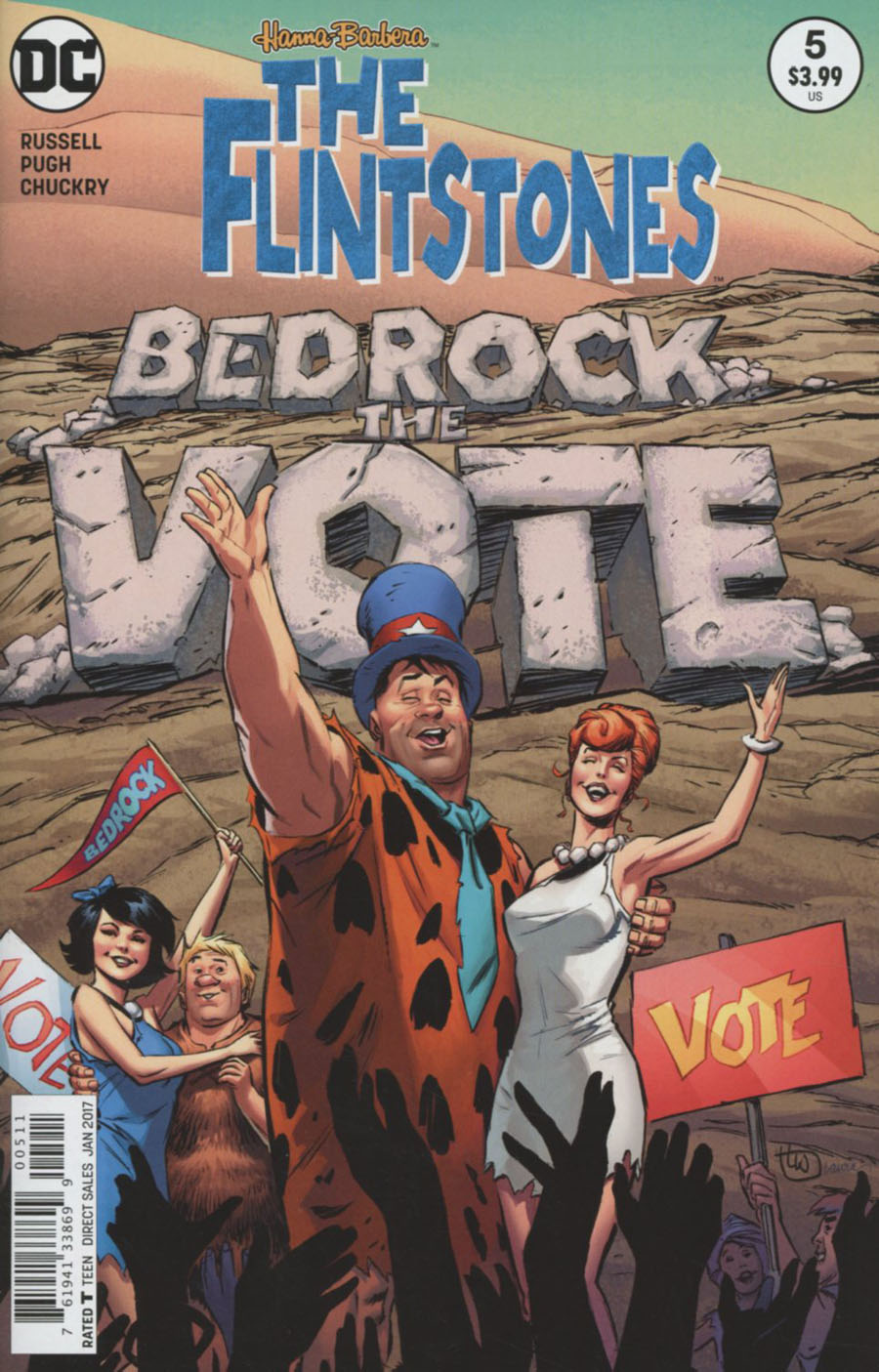 Flintstones (DC) #5 Cover A Regular Lee Weeks Cover