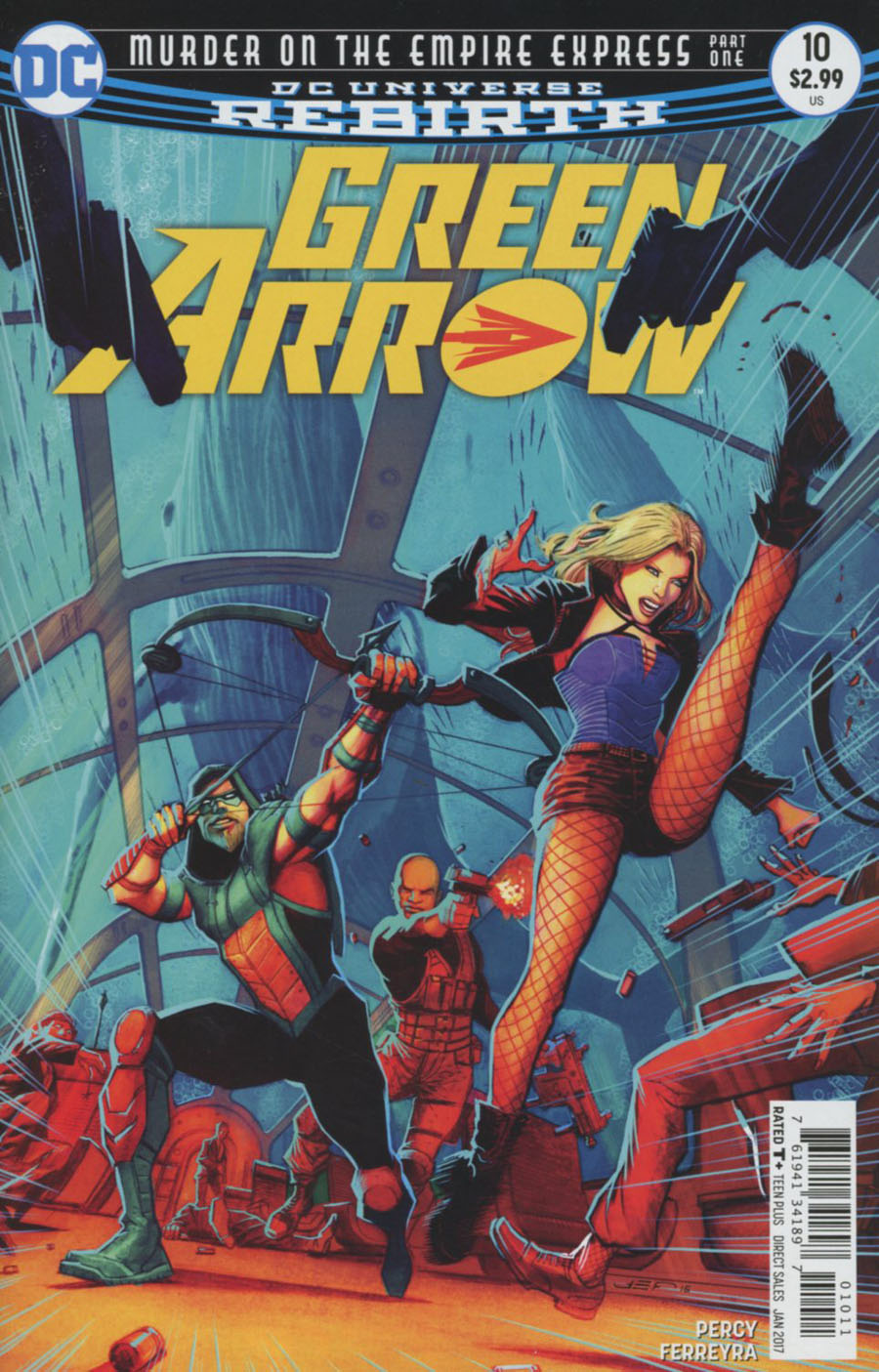 Green Arrow Vol 7 #10 Cover A Regular Juan Ferreyra Cover