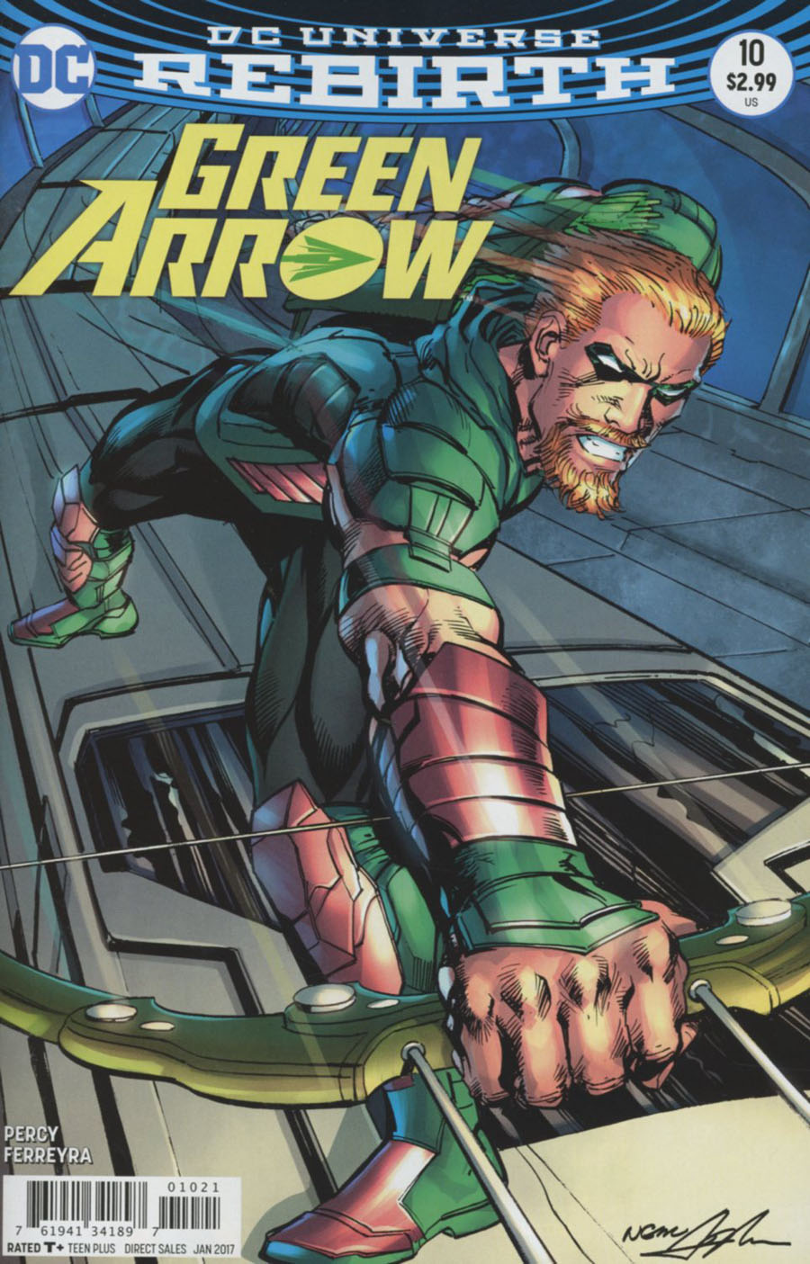 Green Arrow Vol 7 #10 Cover B Variant Neal Adams Cover