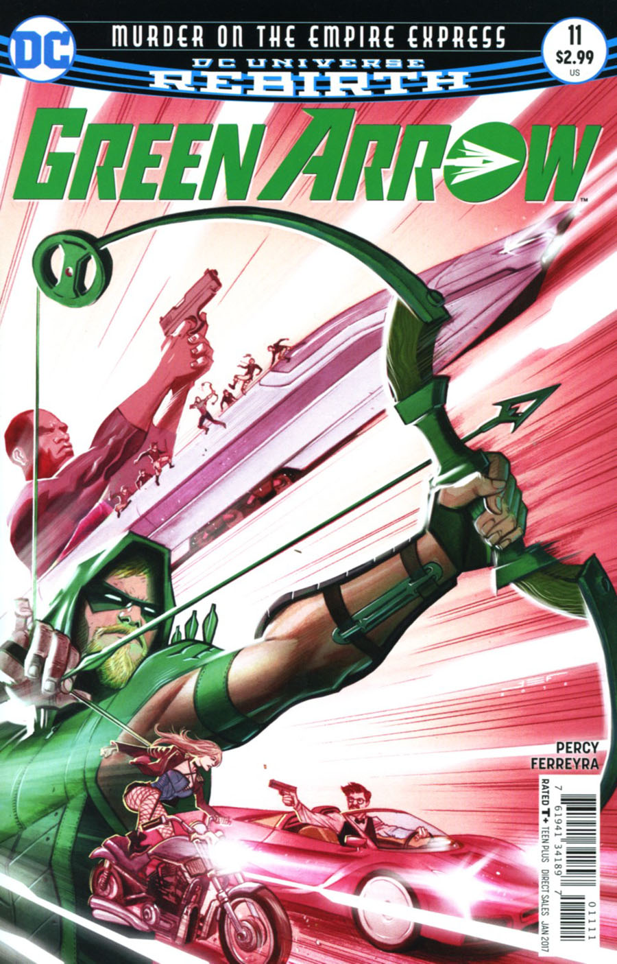 Green Arrow Vol 7 #11 Cover A Regular Juan Ferreyra Cover