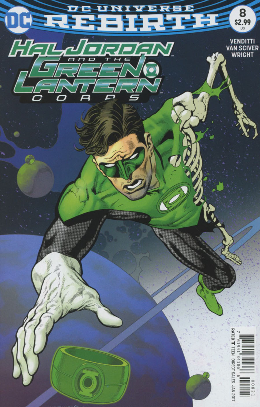 Hal Jordan And The Green Lantern Corps #8 Cover B Variant Kevin Nowlan Cover