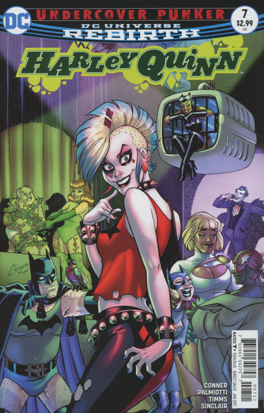 Harley Quinn Vol 3 #7 Cover A Regular Amanda Conner Cover