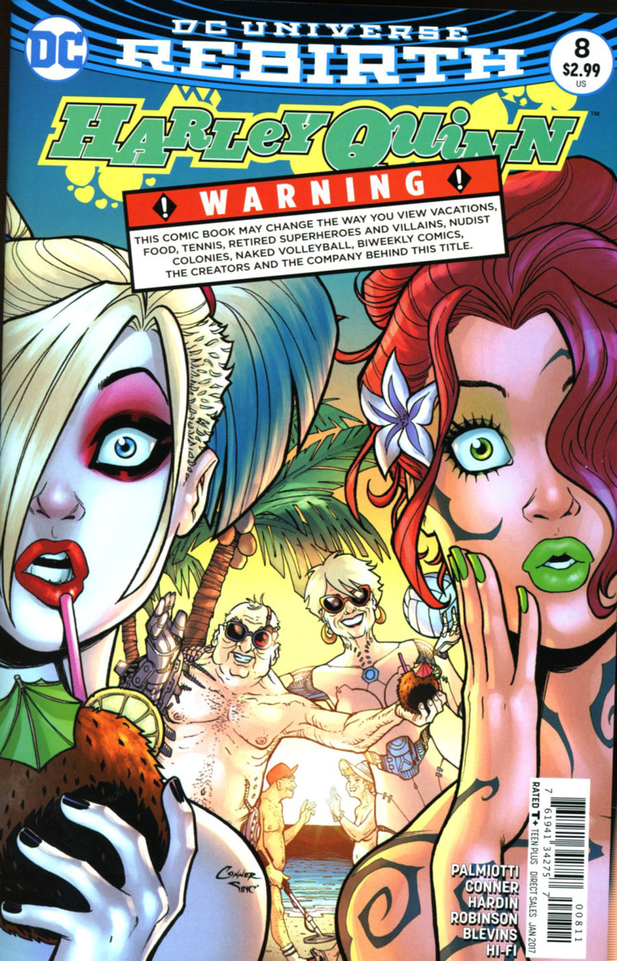 Harley Quinn Vol 3 #8 Cover A Regular Amanda Conner Cover