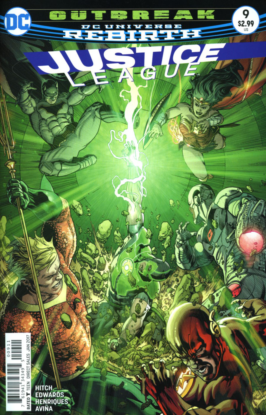 Justice League Vol 3 #9 Cover A Regular Fernando Pasarin & Matt Ryan Cover
