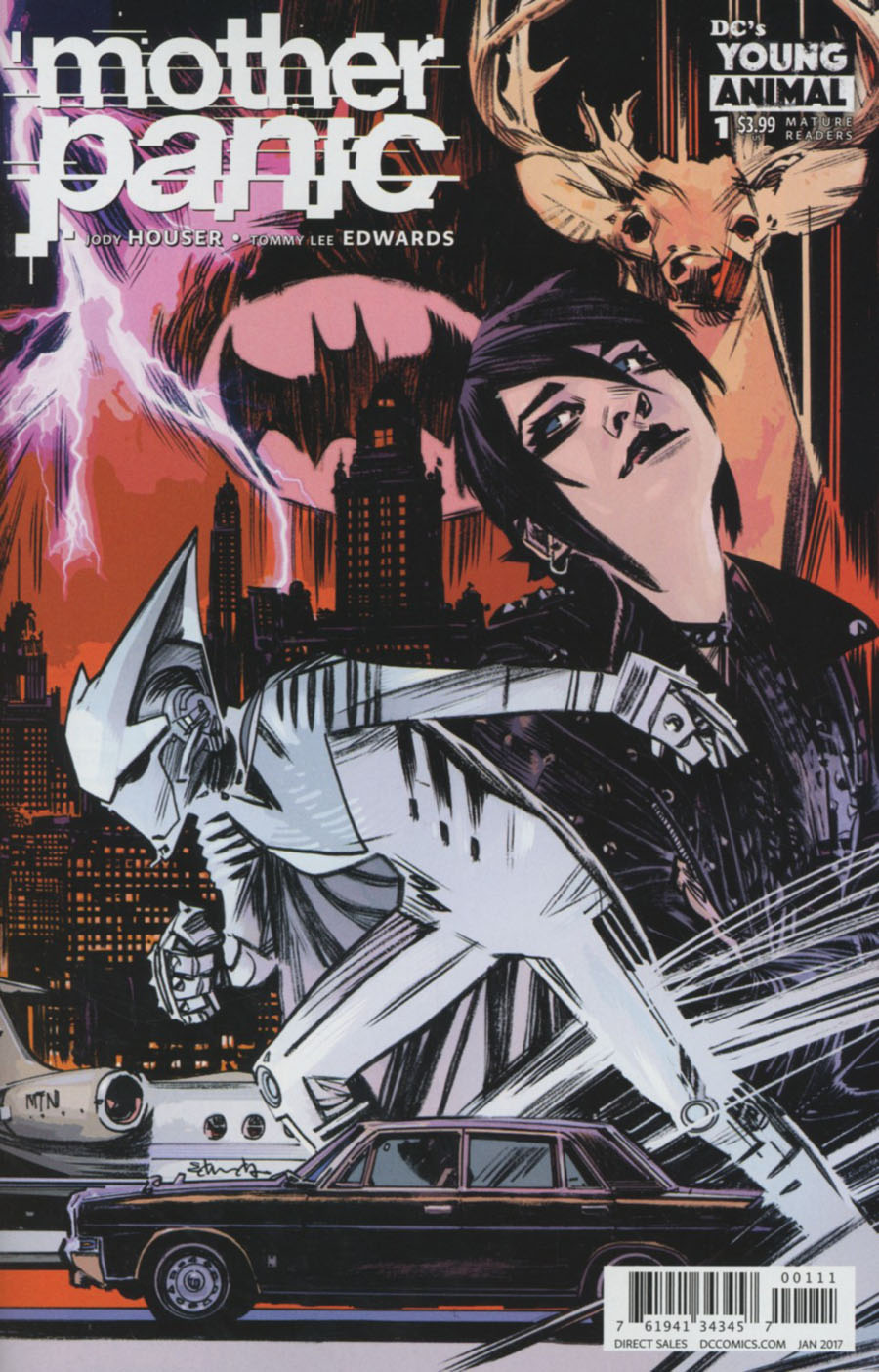 Mother Panic #1 Cover A Regular Tommy Lee Edwards Cover