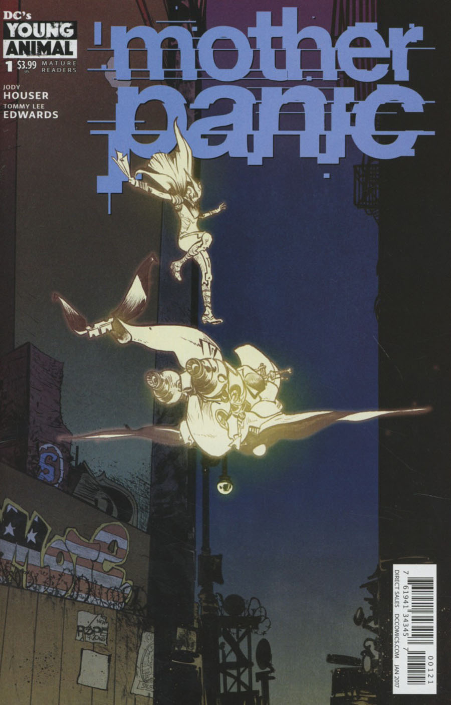 Mother Panic #1 Cover B Variant Paul Pope Cover