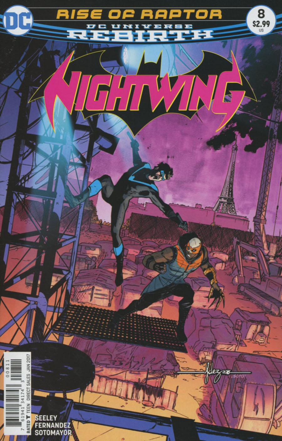 Nightwing Vol 4 #8 Cover A Regular Javier Fernandez Cover