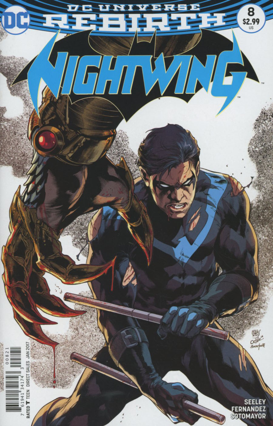 Nightwing Vol 4 #8 Cover B Variant Ivan Reis & Joe Prado Cover